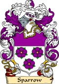 English or Welsh Family Coat of Arms (v.23) for Sparrow (Ipswich, Suffolk)
