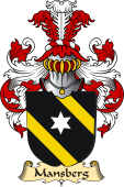 v.23 Coat of Family Arms from Germany for Mansberg