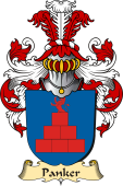 v.23 Coat of Family Arms from Germany for Panker