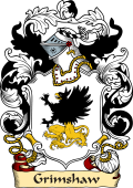 English or Welsh Family Coat of Arms (v.23) for Grimshaw (Grimshaw, Lancashire)
