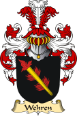 v.23 Coat of Family Arms from Germany for Wehren