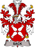 Swedish Coat of Arms for Sack