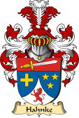 v.23 Coat of Family Arms from Germany for Hahnke