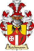 v.23 Coat of Family Arms from Germany for Reichmann