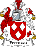 Irish Coat of Arms for Freeman