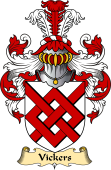 English Coat of Arms (v.23) for the family Vickers