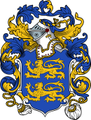English or Welsh Coat of Arms for Berkley
