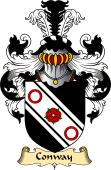 English Coat of Arms (v.23) for the family Conway