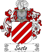 Araldica Italiana Coat of arms used by the Italian family Sesto