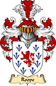 English Coat of Arms (v.23) for the family Roope