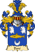 French Family Coat of Arms (v.23) for Doré