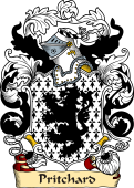 English or Welsh Family Coat of Arms (v.23) for Pritchard
