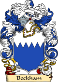 English or Welsh Family Coat of Arms (v.23) for Beckham