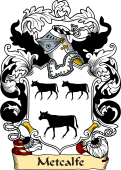 English or Welsh Family Coat of Arms (v.23) for Metcalfe