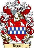 English or Welsh Family Coat of Arms (v.23) for Riggs (Surrey and Sussex)