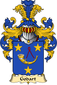 French Family Coat of Arms (v.23) for Godart