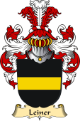 v.23 Coat of Family Arms from Germany for Leiner