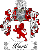 Araldica Italiana Coat of arms used by the Italian family Uberti