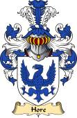 Irish Family Coat of Arms (v.23) for Hore