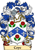 English or Welsh Family Coat of Arms (v.23) for Cope