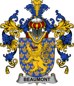 Irish Family Coat of Arms (v.25b) Beaumont