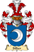 v.23 Coat of Family Arms from Germany for Silber
