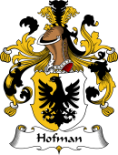 German Wappen Coat of Arms for Hofman