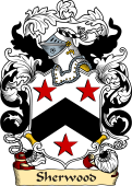 English or Welsh Family Coat of Arms (v.23) for Sherwood