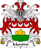 Italian Coat of Arms for Montini