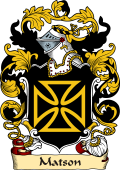 English or Welsh Family Coat of Arms (v.23) for Matson (Lancashire)
