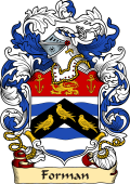English or Welsh Family Coat of Arms (v.23) for Forman (London and Leicestershire)