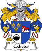 Portuguese Coat of Arms for Cabedo