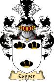 English Coat of Arms (v.23) for the family Capper