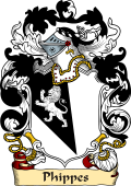 English or Welsh Family Coat of Arms (v.23) for Phippes (or Phipps 1656)