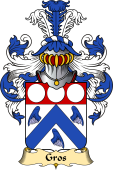 French Family Coat of Arms (v.23) for Gros