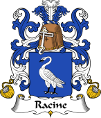 Coat of Arms from France for Racine