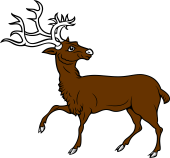 Reindeer Trippant Reguardant