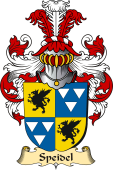 v.23 Coat of Family Arms from Germany for Speidel
