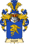 French Family Coat of Arms (v.23) for Gentil