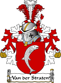 Dutch Coat of Arms for Van der Straten