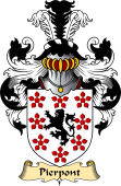 English Coat of Arms (v.23) for the family Pierpont