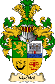 Scottish Family Coat of Arms (v.23) for MacNeil or MacNeill