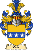 Scottish Family Coat of Arms (v.23) for Weir