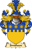 English Coat of Arms (v.23) for the family Smithson