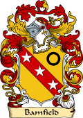 English or Welsh Family Coat of Arms (v.23) for Bamfield
