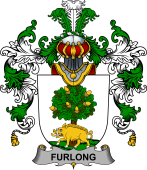 Irish Family Coat of Arms (v.25b) Furlong