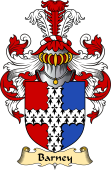 English Coat of Arms (v.23) for the family Barney