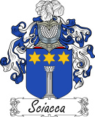 Araldica Italiana Coat of arms used by the Italian family Sciacca