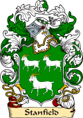 English or Welsh Family Coat of Arms (v.23) for Stanfield (Sussex)