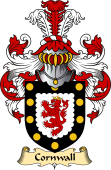 English Coat of Arms (v.23) for the family Cornwall